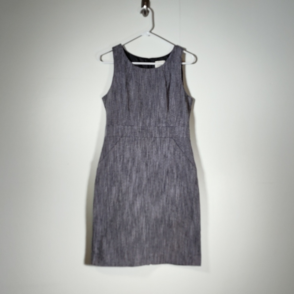 J. Crew Suiting tweed sheath pencil dress 8 - Picture 2 of 13